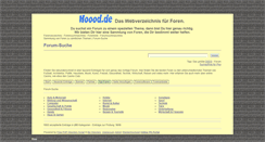 Desktop Screenshot of hoood.de